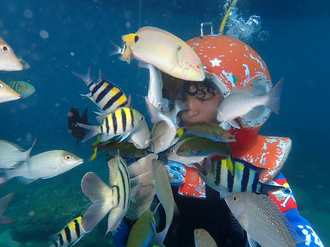 澎湖旅遊-海底漫步(漫步、浮潛)